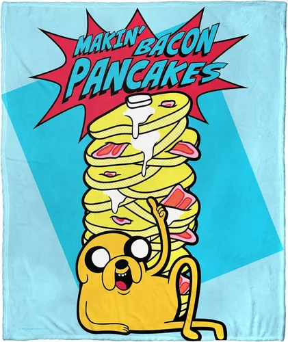 Vista 39 de Northwest Adventure Time - Manta de seda táctil, 50 x 60 pulgadas, Adventure Comic