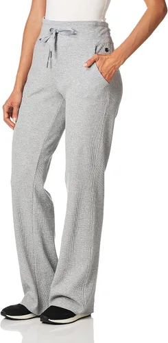Vista 2 de Calvin Klein - Pantalón térmico de pierna ancha de alto rendimiento para mujer