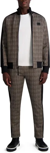 Vista 2 de Karl Lagerfeld Paris Men's Plaid Track Pant