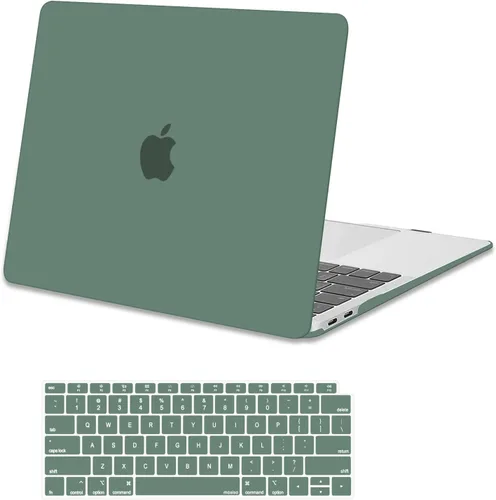 Vista 25 de MOSISO - Compatible con funda para MacBook Air de 13 pulgadas, versión 2022, 2021, 2020, 2019, 2018, A2337 M1 A2179 A1932, Touch ID, carcasa rígida