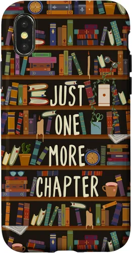 Vista 5 de Funda para iPhone 11 Pro Max Just One More Chapter Book Reading Lover Bookworm Book Nerd