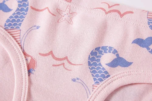 Vista 5 de Family Feeling Ropa interior para niña pequeña, ropa interior para niños grandes, suave, 100% algodón