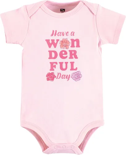 Vista 239 de Hudson Baby baby-girls Cotton Bodysuits 3-pack