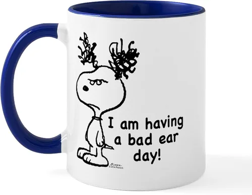 Vista 14 de CafePress Snoopy Mom Hug Mugs Taza de café de cerámica de 11 oz (11.0 fl oz)