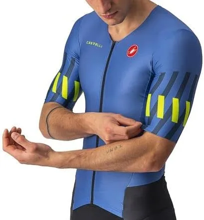 Vista 6 de Castelli Free Sanremo 2 - Traje tri de manga corta para hombre