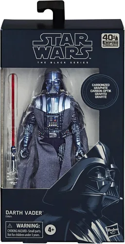 Vista 2 de STAR WARS The Black Series Carbonized Collection - Figura de acción coleccionable de Darth Vader de 6 pulgadas de The Empire Strikes Back