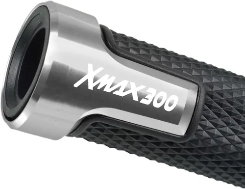 Vista 2 de CNC Motorcycle Handlebar Grip Handle Bar Motorbike Handle Grips for Yamaha Xmax 300 X-MAX 300 2015 2016 2017 2018 Scooters Grips