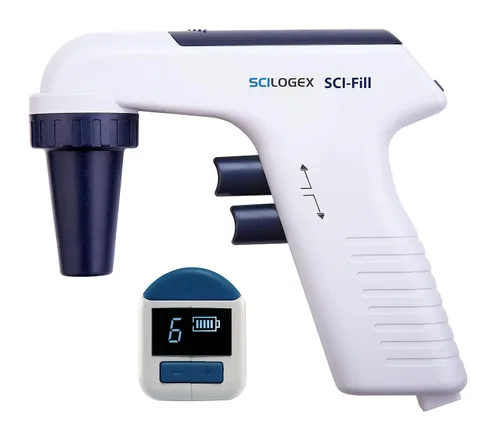 Vista 2 de Scilogex Levo Me Motorized pippette de llenado con batería de litio