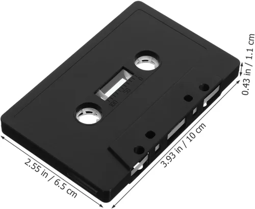 Vista 5 de Homoyoyo Paquete de 4 cintas de casete en blanco, cinta de audio clásica