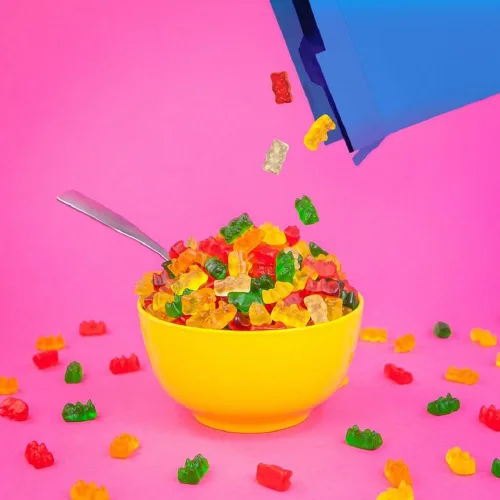 Vista 2 de HARIBO Goldbears, caramelos de gomitas, bolsa de 14 oz