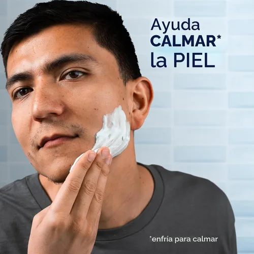 Vista 5 de Gillette Gel de afeitado hidratante Series 3X, 6 unidades, 7 onzas cada uno, lubricación para proteger contra la irritación, azul-blanco, 7 onzas