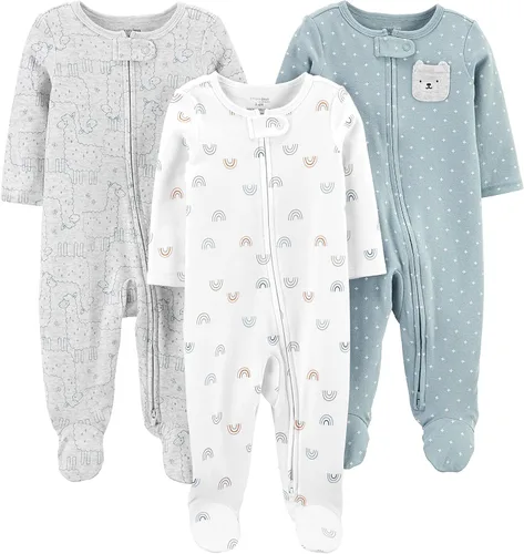 Vista 20 de Simple Joys by Carter’s - Paquete de 3 pijamas Sleep and Play