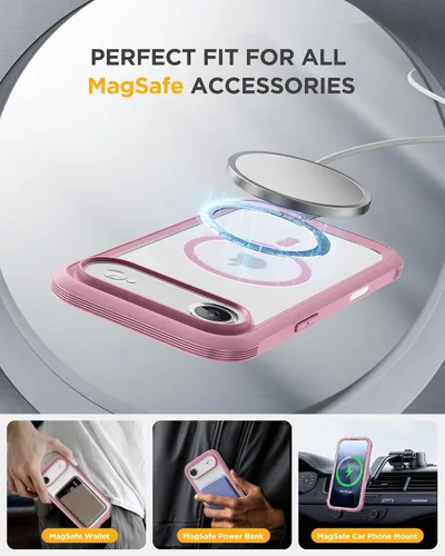 Vista 60 de Miracase Serie de vidrio para iPhone 11 de 6.1 pulgadas, funda protectora de cuerpo completo resistente mejorada con protector de pantalla de vidrio