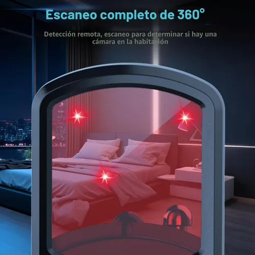 Vista 13 de Detectores de cámara oculta 7 en 1, buscador de cámara anti-espía con chip 2-Negro