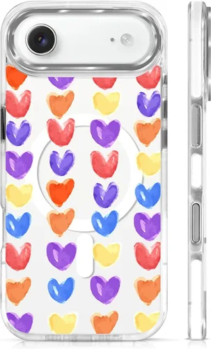 Vista 84 de Funda para iPhone 13 Pro, transparente con bonito patrón de tiburón azul, compatible con Magsafe funda protectora suave para mujeres y niñas (blanco)