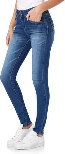 Vista 27 de WallFlower Jeans de Mujer Ultra Fit de Tiro Medio Insta Soft Denim Juniors (También Disponibles en Tallas Grandes)