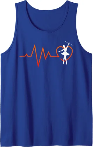 Vista 13 de Majorette Heartbeat - Camiseta sin mangas para gimnasia, Negro