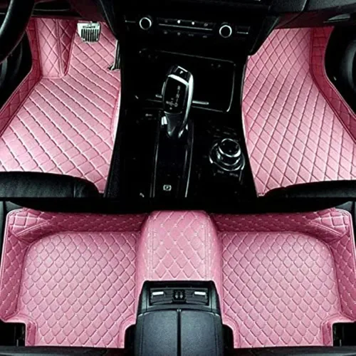 Vista 37 de Alfombrillas personalizadas para automóvil compatibles con Audi, BMW, Mercedes-Benz, Chevy, Cadillac, Honda, Toyota, Lexus, Infiniti, Nissan, rojo