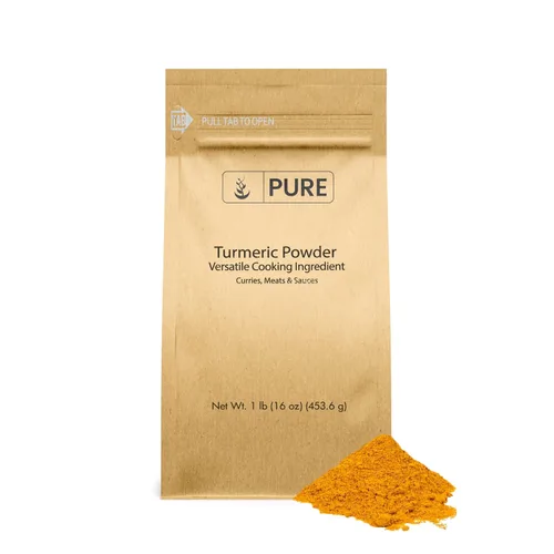 Vista 4 de Pure Original Ingredients Paquete de polvo de avena y cúrcuma cortada de acero, embalaje ecológico, natural