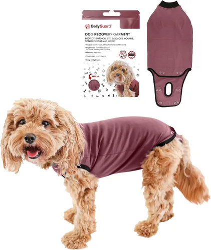 Vista 8 de Traje de Recuperación Quirúrgica BellyGuard para Perros, Mameluco para Perros para Cuidado Post-Operatorio, Ropa de Recuperación para Perros Hembra