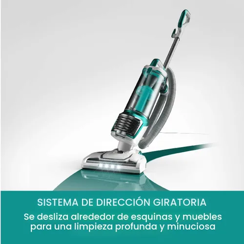 Vista 5 de Kenmore Aspiradora Vertical sin Bolsa de 2 Motores con Potente Succión Liviana Limpiadora de Alfombras con Manguera de 10', Filtro HEPA, 2