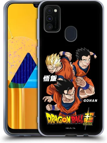 Vista 48 de Head Case Designs Funda de gel con licencia oficial de Dragon Ball Super Group Future Trunks Arc Characters [protección de grado militar] compatible