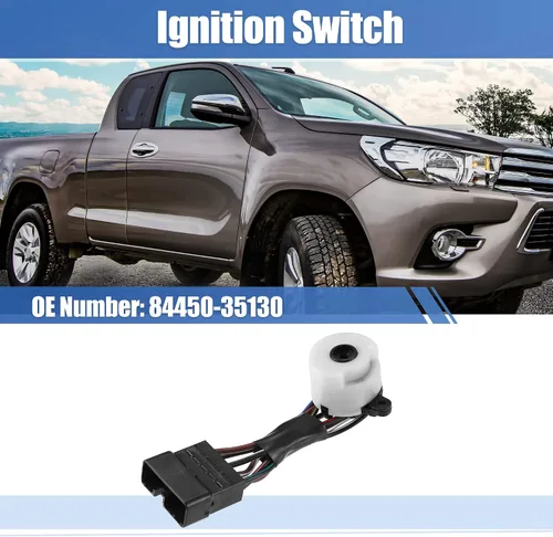 Vista 2 de X AUTOHAUX 84450-35130 Llave de encendido para Toyota Hilux 4Runner Pickup