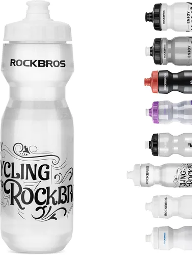 Vista 11 de ROCKBROS Botella de agua para bicicleta de 20oz-25oz Squeeze Ciclismo