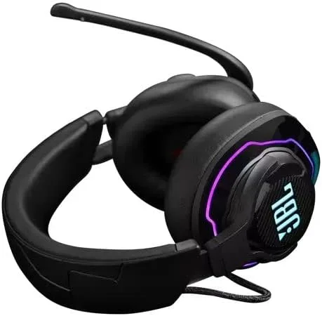Vista 9 de JBL Quantum 910 - Auriculares inalámbricos para juegos, color negro, grande