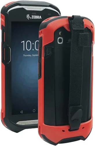 Vista 10 de IYOUBOL Funda Protectora Amortiguadora Resistente con Correa de Mano para Zebra TC51 TC510K TC52 TC56 TC57 (Verde)