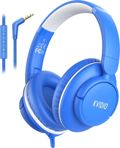 Vista 12 de Auriculares con cable con micrófono, auriculares de 0.1 in con control de Rosa