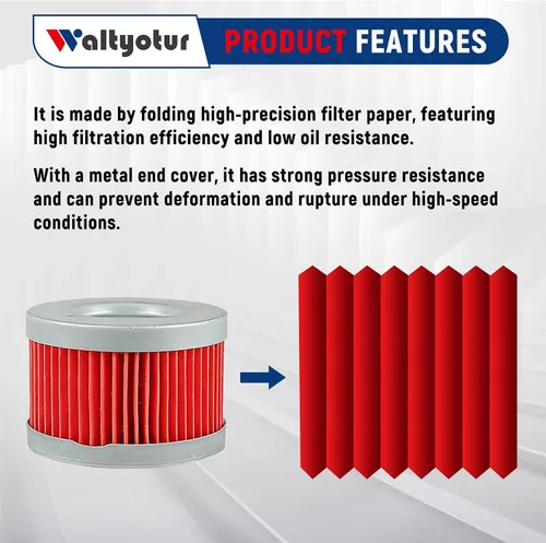 Vista 3 de waltyotur 17254-HN5-670 Filtro de aire Filtro de aceite de repuesto de bujía para Honda Rancher 350 TRX350 Honda Foreman 400 450 TRX400 TRX450