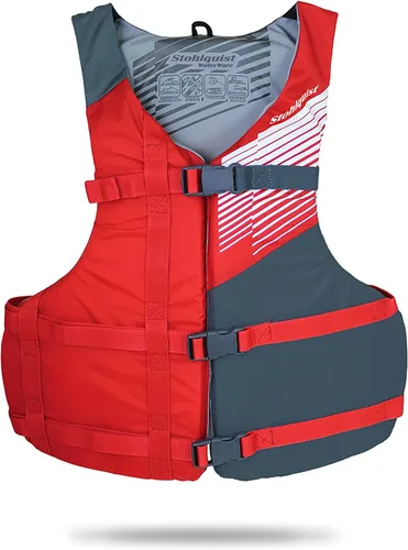 Vista 4 de Stohlquist FIT Chaleco salvavidas para adultos de gran tamaño, aprobado por la Guardia Costera de Estados Unidos, PFD para hombres y mujeres