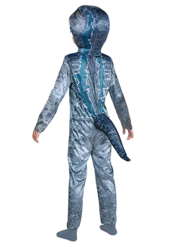 Vista 2 de Disfraz Jurassic World Blue para Niños Multicolor