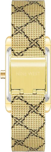 Vista 3 de Nine West Reloj de pulsera de malla para mujer