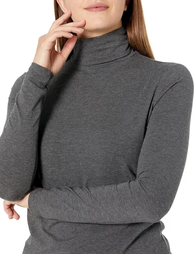 Vista 3 de Tienda Essentials Women's Long-Sleeve Turtleneck (Available in Plus Size)