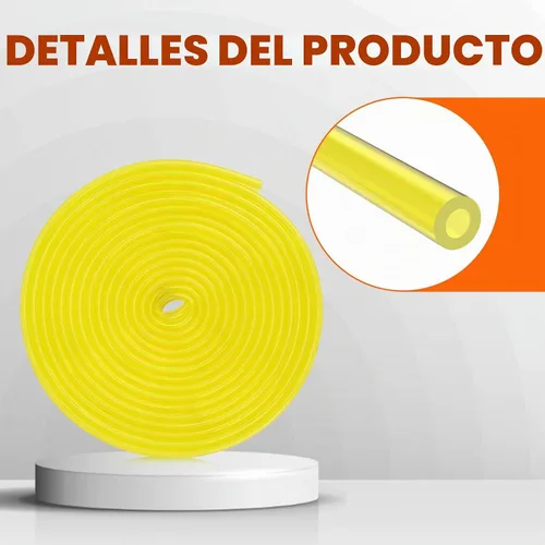 Vista 8 de HIPA manguera para combustible de 10 pies para motores comunes de 2 ciclos