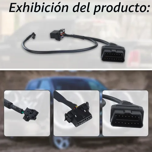 Vista 5 de Cable de diagnóstico OBD2 para puerta de enlace de seguridad