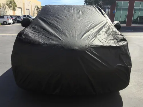 Vista 3 de Custom Fit 2004-2019 Toyota Sienna Mini Van Car Cover Minivan Negro