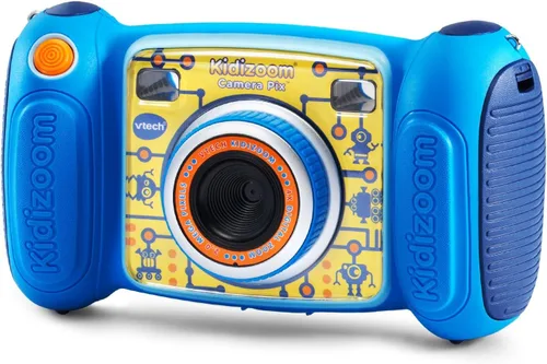 Vista 9 de VTech KidiZoom Camera Pix, Azul (Empaque sin Frustraciones)