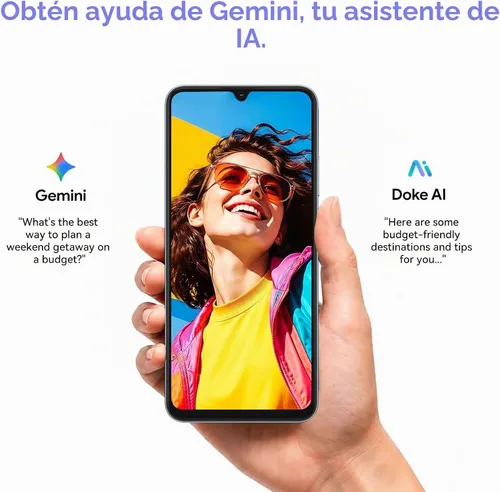 Vista 9 de Blackview Wave 10 Teléfono celular desbloqueado, Smartphones para T-Mobile Android 16, 6.88 pulgadas, 120 Hz, 32 GB + 128 GB, 1 TB expandible, 32