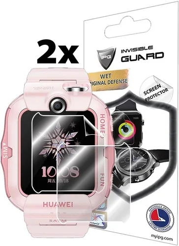 Vista 2 de IPG Hecho para Huawei Watch Series Smartwatch Smart Watch Protector de pantalla de hidrogel (2 unidades) Película transparente HD invisible anti