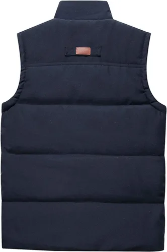 Vista 2 de HOW'ON Chaleco de forro polar para hombre (idea de regalo)
