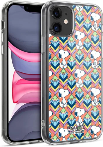 Vista 114 de Head Case Designs Snoopy Deco Dreams - Funda de gel suave con licencia oficial de Peanuts Blue Pattern compatible con Apple iPhone 7 Plus/iPhone 8