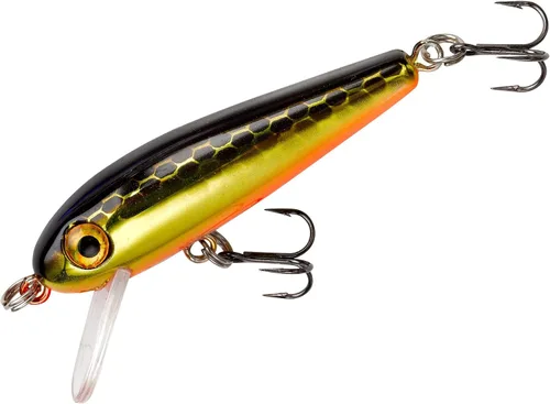 Vista 3 de Señuelos Rebel Tracdown de hundimiento lento, Crankbait para pesca de róbalo, trucha y lucioperca