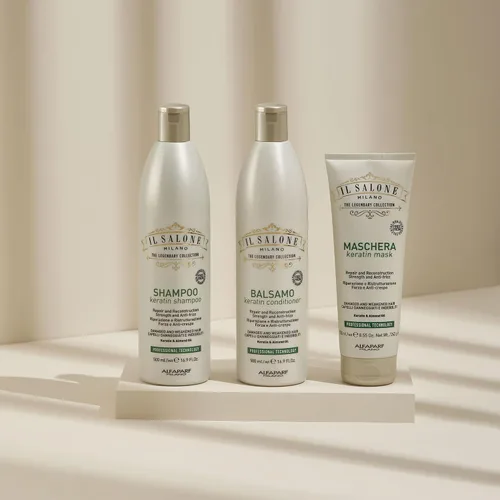 Vista 10 de Il Salone Milano Professional Keratin Conditioner for Damaged Hair - Hair Repair - Damaged Hair Treatment - Frizz Control - Smoothing - Hair