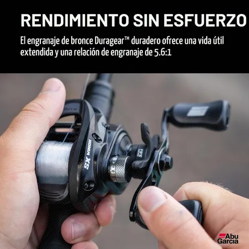 Vista 5 de Abu Garcia Max SX Winch - Carrete de pesca de bajo perfil
