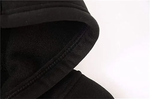 Vista 4 de Sudadera con capucha unisex con estampado de conejito para hombres y mujeres, suéter casual