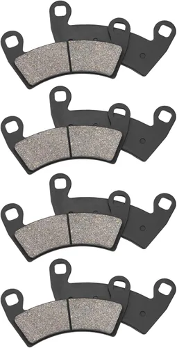 Vista 3 de AHL Pastillas de freno delanteras y traseras para POLARIS 700 Ranger Crew EFI 4x4 2009/800 Ranger 6x6 2010-2015 / RZR-4 XP900 RZR XP4 900