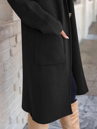 Vista 7 de ANRABESS - Cárdigan largo para mujer, suéter de tamaño extragrande con parte frontal abierta, abrigo de punto 2024, prendas de moda de otoño